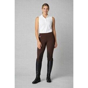 NWOT Tailored Sportsman Breeches Sz 28 Brown Dove Bar Trophy Hunter Side Zip USA